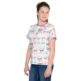 Sammi Haney (Esperanza on Netflix's Raising Dion) Collage Unisex Youth Crew Neck T-shirt