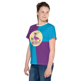 It's OK to be an Odd Duck! Color Block Unisex Youth Crew Neck T-shirt