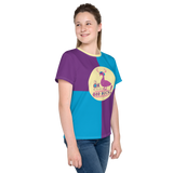 It's OK to be an Odd Duck! Color Block Unisex Youth Crew Neck T-shirt