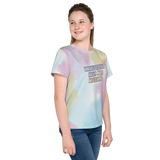 Unsolicited Help Not Welcome (Colorful) Unisex Youth Crew Neck T-shirt