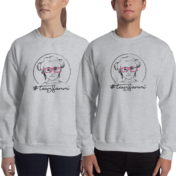 sweatshirt #teamsammi, #sammihaney Raising Dion Esperanza Netflix Sammi Haney fan wheelchair pink glasses disability osteogenesis imperfecta OI