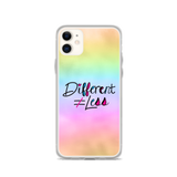 Different Does Not Equal Less (As Seen on Netflix's Raising Dion) Colorful iPhone Case