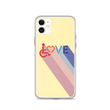 Love for the Disability Community (Rainbow Shadow) iPhone Case