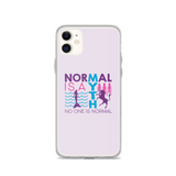 Normal is a Myth (Mermaid & Unicorn) iPhone Case