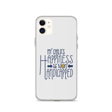 My Child's Happiness is Not Handicapped (Special Needs Parent iPhone Case)
