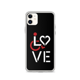 LOVE (for the Special Needs Community) iPhone Case Stacked Design 1 of 3