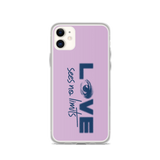 Love Sees No Limits (Halftone Design, iPhone Case)