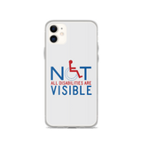 Not All Disabilities are Visible (iPhone Case)