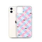 Disability Themed Small Patchwork  iPhone Case) Pastel Colors