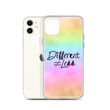 Different Does Not Equal Less (As Seen on Netflix's Raising Dion) Colorful iPhone Case