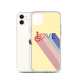 Love for the Disability Community (Rainbow Shadow) iPhone Case