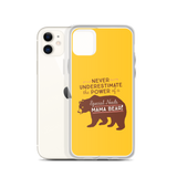 Never Underestimate the power of a Special Needs Mama Bear! iPhone Case