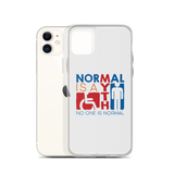 Normal is a Myth (Sign Icons) iPhone Case