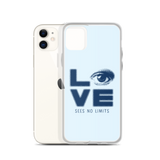 Love Sees No Limits (Halftone Stacked Design, iPhone Case)