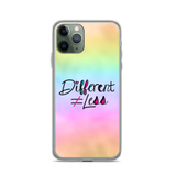 Different Does Not Equal Less (As Seen on Netflix's Raising Dion) Colorful iPhone Case