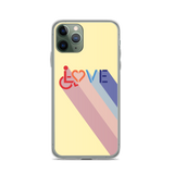 Love for the Disability Community (Rainbow Shadow) iPhone Case