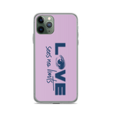 Love Sees No Limits (Halftone Design, iPhone Case)