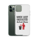 Unsolicited Medical Advice (iPhone Case) Standing Version