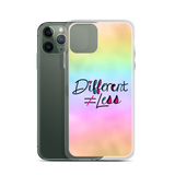 Different Does Not Equal Less (As Seen on Netflix's Raising Dion) Colorful iPhone Case