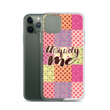 Uniquely Me Floral Pattern iPhone Case