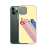 Love for the Disability Community (Rainbow Shadow) iPhone Case