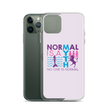 Normal is a Myth (Mermaid & Unicorn) iPhone Case