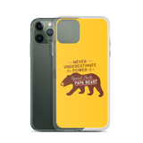 Never Underestimate the power of a Special Needs Papa Bear! iPhone Case