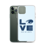 Love Sees No Limits (Halftone Stacked Design, iPhone Case)