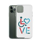 LOVE (for the Special Needs Community) iPhone Case Stacked Design 3 of 3