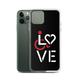 LOVE (for the Special Needs Community) iPhone Case Stacked Design 1 of 3