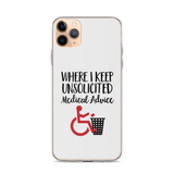 Unsolicited Medical Advice iPhone Case