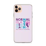 Normal is a Myth (Mermaid & Unicorn) iPhone Case