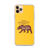 Never Underestimate the power of a Special Needs Papa Bear! iPhone Case