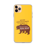 Never Underestimate the power of a Special Needs Mama Bear! iPhone Case
