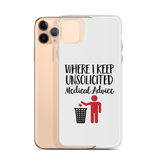 Unsolicited Medical Advice (iPhone Case) Standing Version