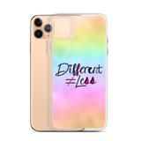 Different Does Not Equal Less (As Seen on Netflix's Raising Dion) Colorful iPhone Case