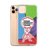 Hollywood Ableism: Person + Disability = Villain (iPhone Case Comic Pattern)