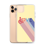 Love for the Disability Community (Rainbow Shadow) iPhone Case