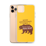 Never Underestimate the power of a Special Needs Mama Bear! iPhone Case