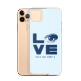 Love Sees No Limits (Halftone Stacked Design, iPhone Case)