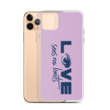 Love Sees No Limits (Halftone Design, iPhone Case)