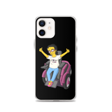 Esperanza From Raising Dion (Yellow Cartoon) D.D.N.E.L. Black iPhone Case