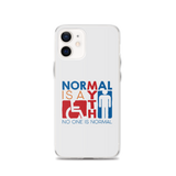 Normal is a Myth (Sign Icons) iPhone Case