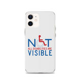 Not All Disabilities are Visible (iPhone Case)