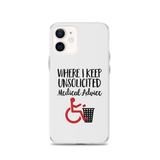 Unsolicited Medical Advice iPhone Case