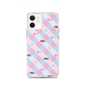 Disability Themed Small Patchwork  iPhone Case) Pastel Colors