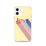 Love for the Disability Community (Rainbow Shadow) iPhone Case