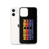 Confined by Ableism (Halftone) iPhone Case