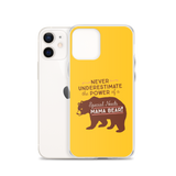 Never Underestimate the power of a Special Needs Mama Bear! iPhone Case
