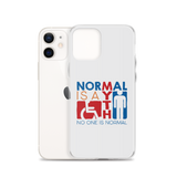 Normal is a Myth (Sign Icons) iPhone Case